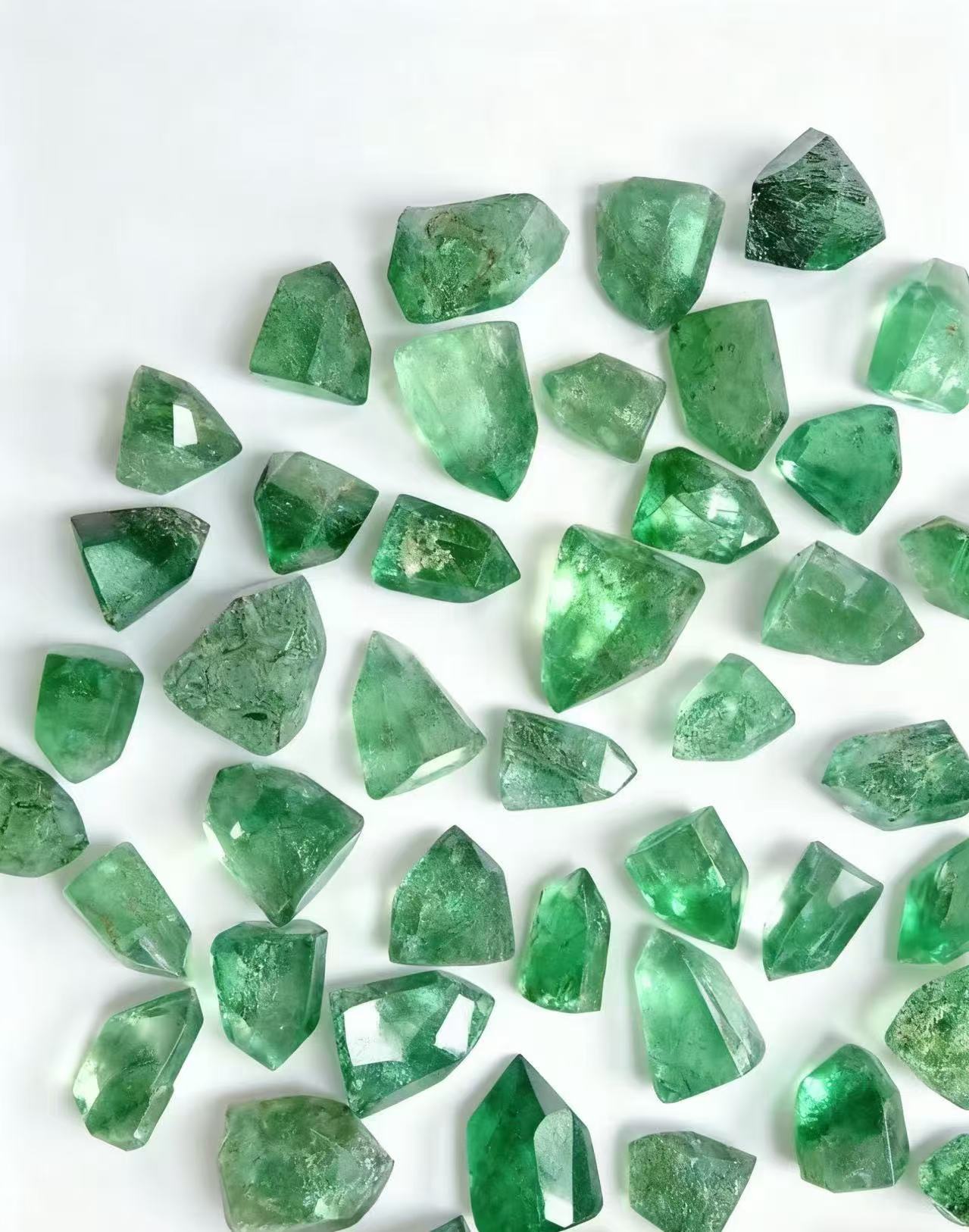 Green crystal