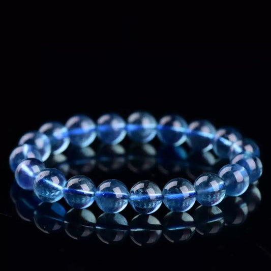 Aquamarine crystal （midnight blue）