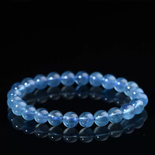 Aquamarine crystal high-quality