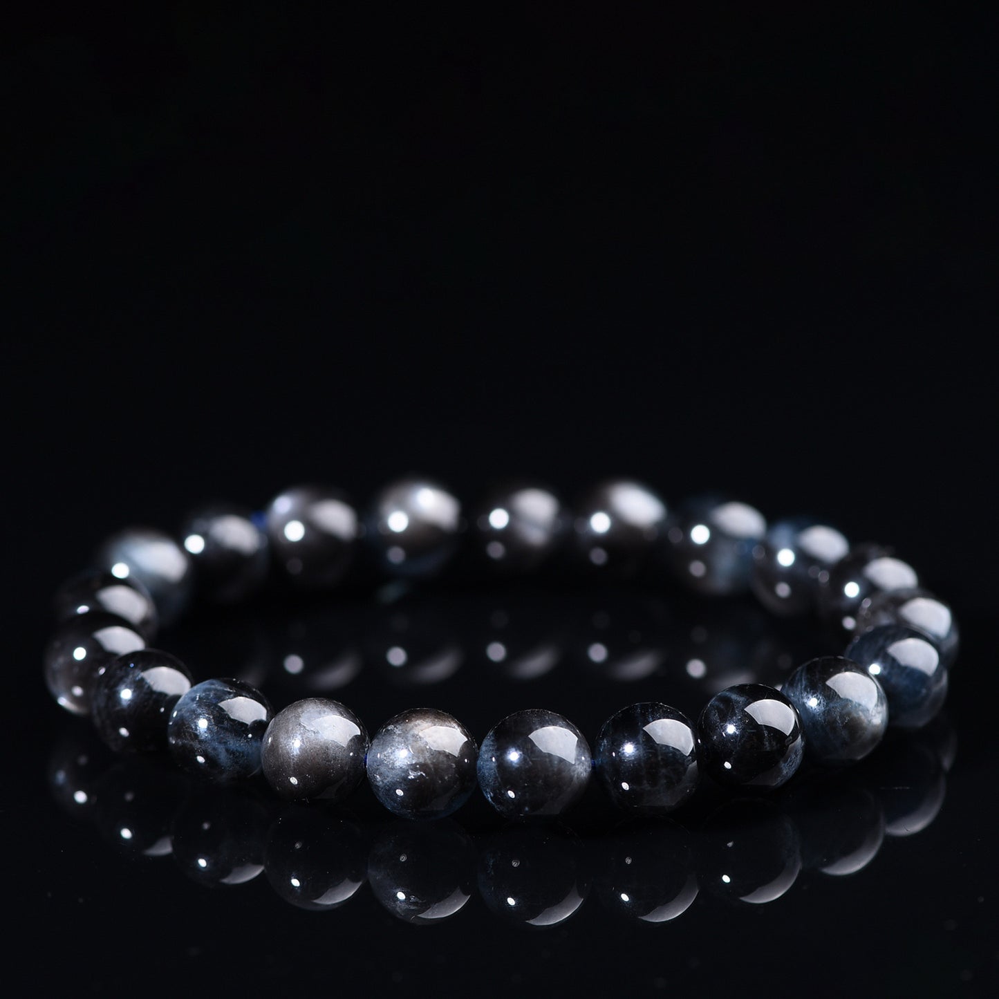 Aquamarine schorl crystal premium