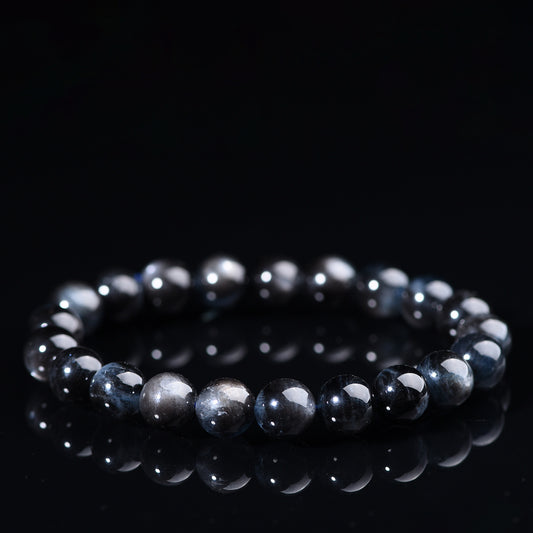 Aquamarine schorl crystal premium