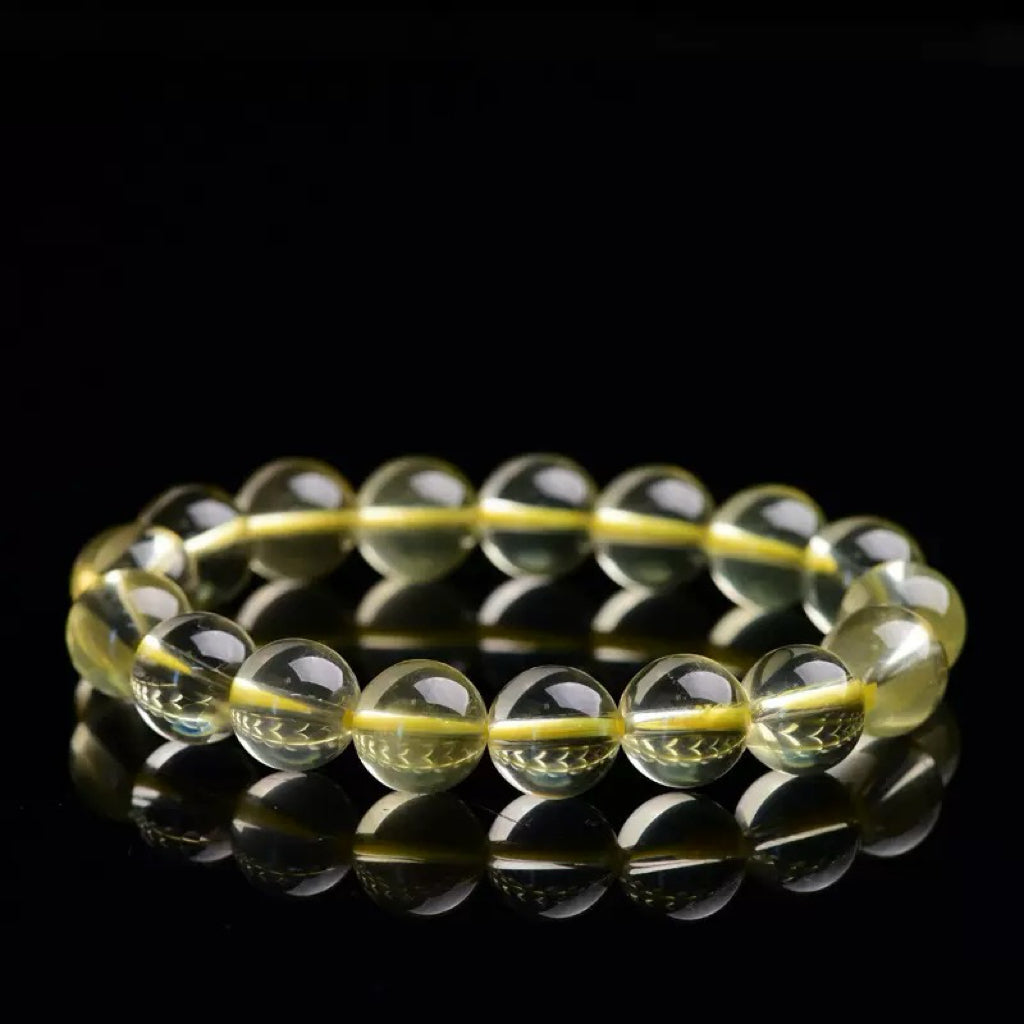 高品质柠檬黄色黄水晶