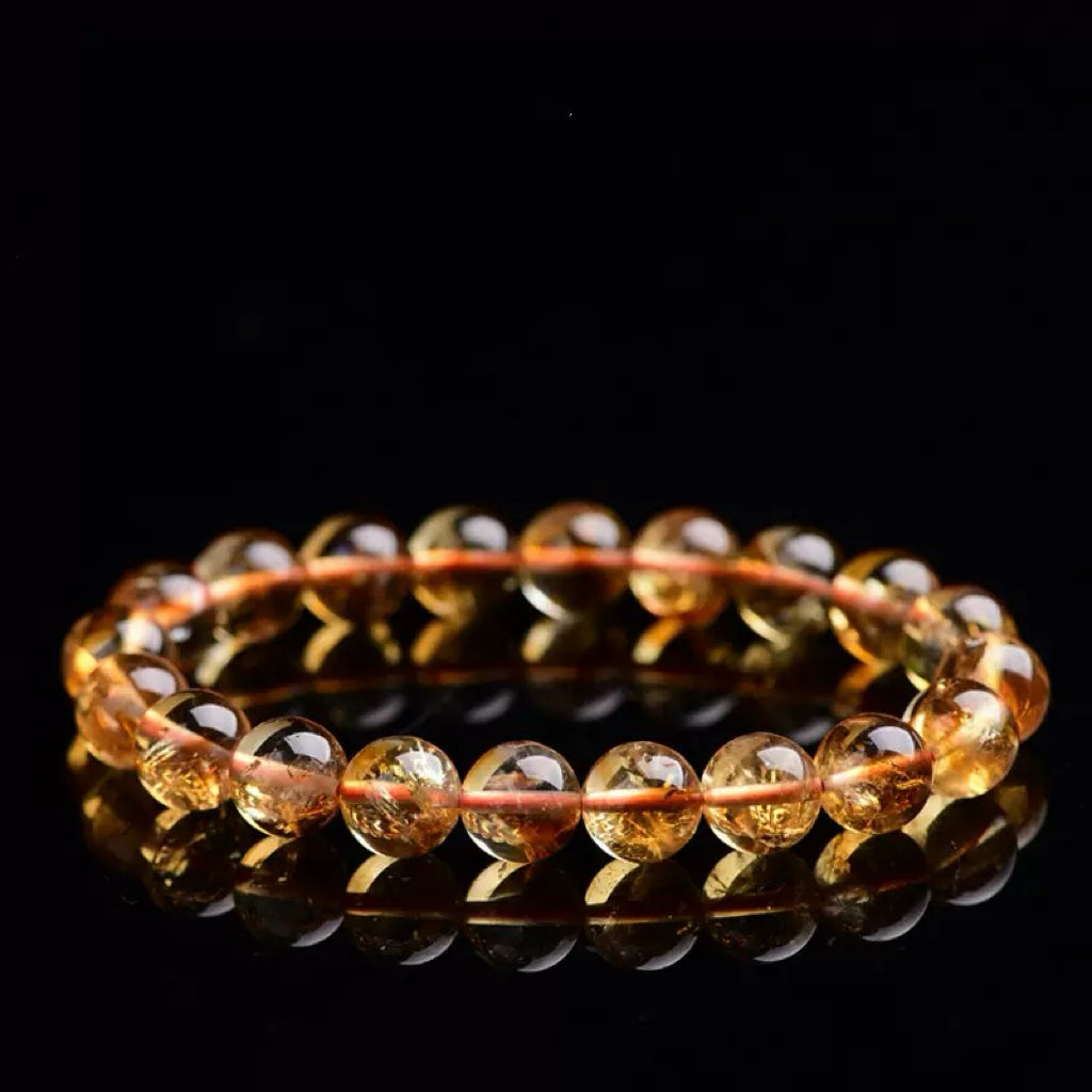 Citrine pyramid crystal high-quality