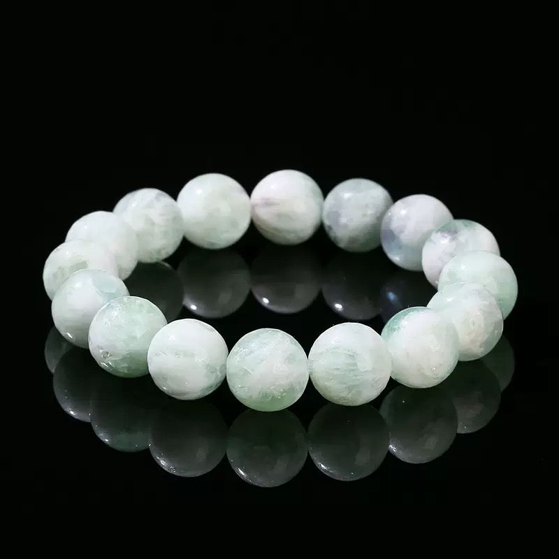 Feather Fluorite crystal（cotton）