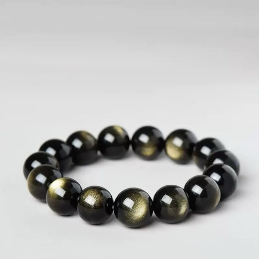 Golden Obsidian crystal