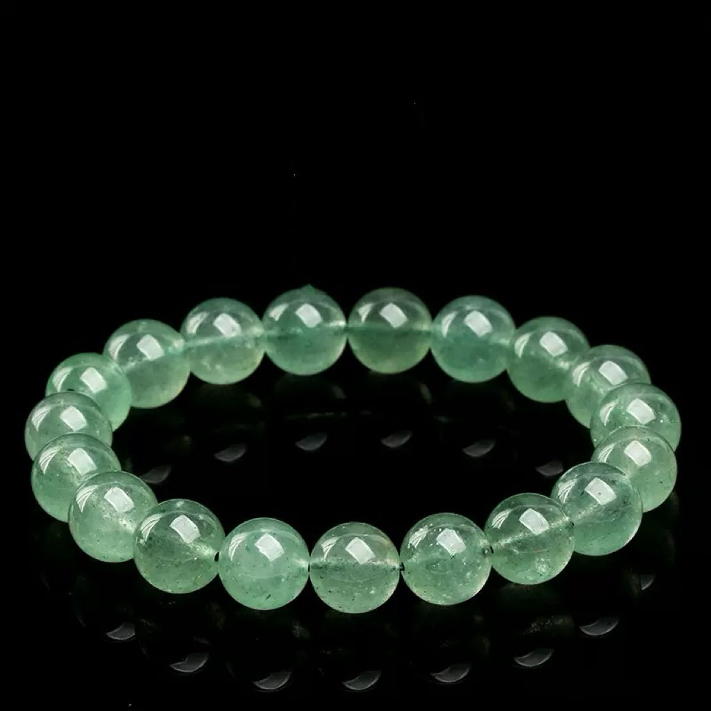 Green Strawberry Quartz crystal