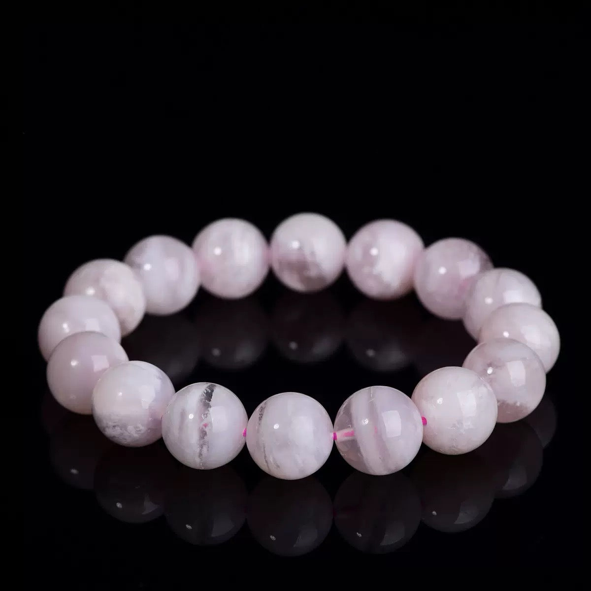 高品质粉色幻影石英晶体