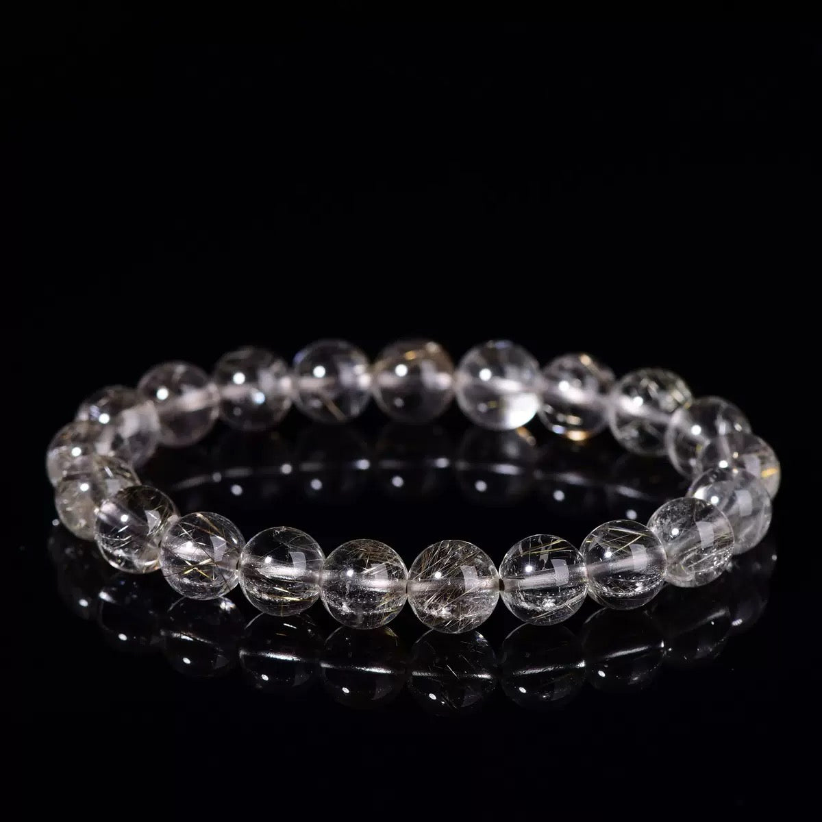 シルバールチルクォーツクリスタル（ガラス）基本