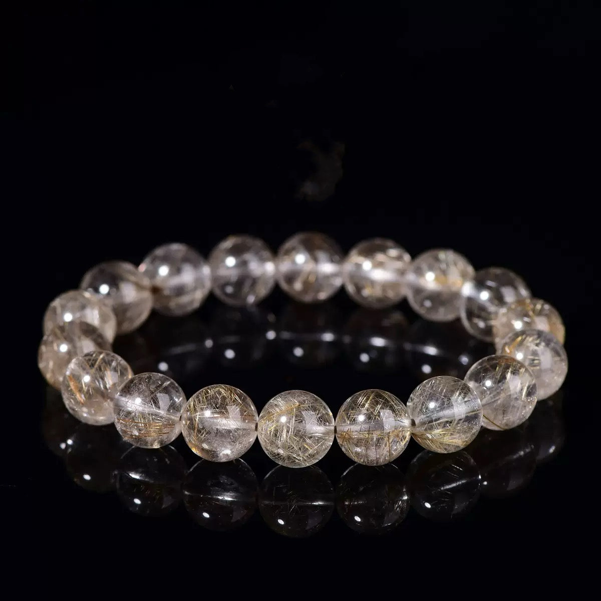 シルバールチルクォーツクリスタル高品質