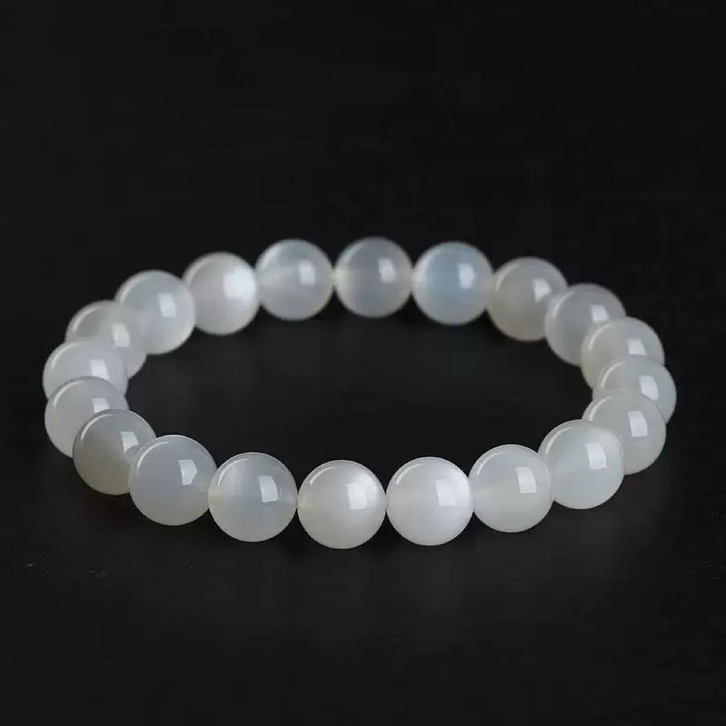 高品质白月光石水晶